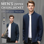 ✨Fliwos® Men's Standing Collar Zipper Casual Jacket