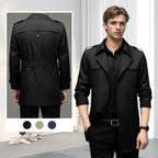 🎁Today's Special: 65% OFF|Men's Double-Breasted Windproof Trench Coat