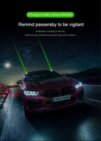 Car Safety Warning Long-range Remote Pilot Laser Light