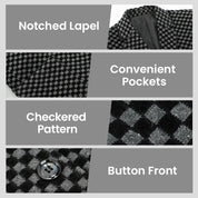 🔥Warm and stylish✨Men's Slim-fit Casual Suit Jacket — Free Shipping✈️