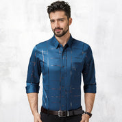 🔥BIG Discount🔥Men's Wrinkle-Free Business Stretch Shirt