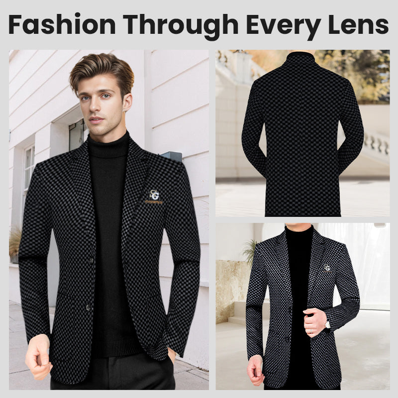 🔥Warm and stylish✨Men's Slim-fit Casual Suit Jacket — Free Shipping✈️