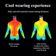 👕 HOT SALE — Men's Ice Silk Stretch Shirt ❄️ Cool & Comfortable
