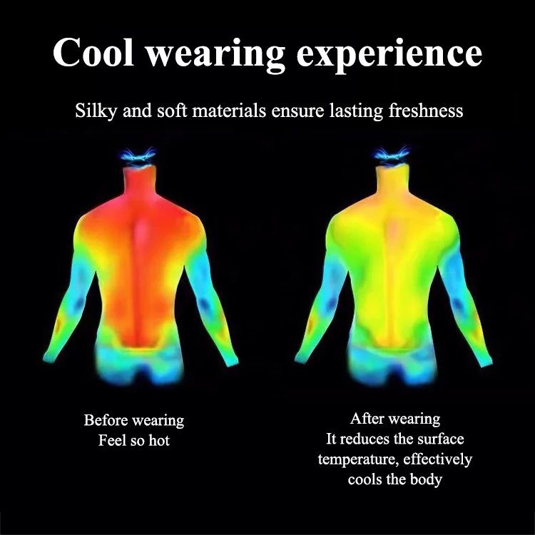👕 HOT SALE — Men's Ice Silk Stretch Shirt ❄️ Cool & Comfortable