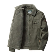 Men's Fleece Thickened Casual Thermal Jacket
