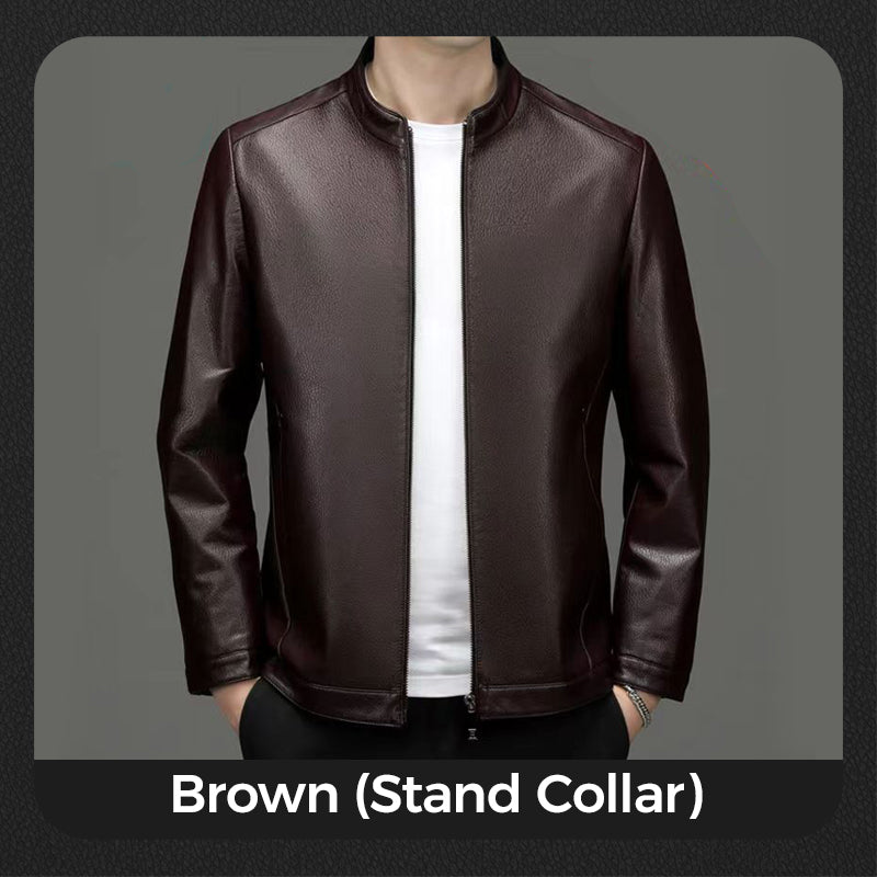 ⏳2025 New Arrivals🔥Fliwos® Men's Tough Style Leather Jacket💥