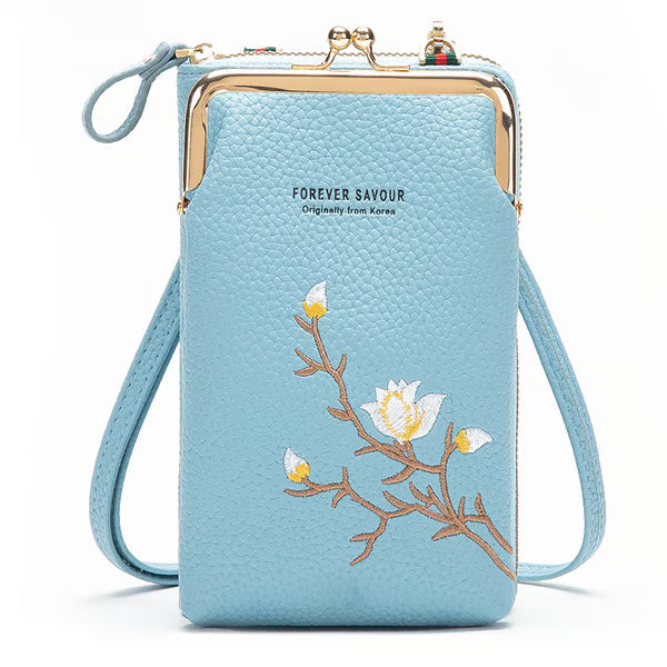 👜Big Sale Today: Get 53% OFF!!✨️Women Sling Cross-Body Wallet with Mobile Cell Phone Holder