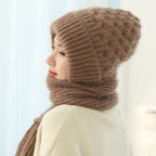🔥🎅EARLY CHRISTMAS SALE -49% OFF🎄Winter Versatile Knitted Hooded Scarf for Women