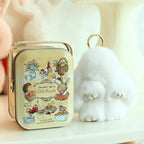 🐰60% OFF NOW! 🏆 Handmade Soft Bunny PomPom Charms – Adorable Design, Premium Yarn & Perfect for Bags/Keys 🎀