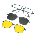 🔥😎3-in-1 Magnetic Anti-Glare Sunglasses for Safe Driving