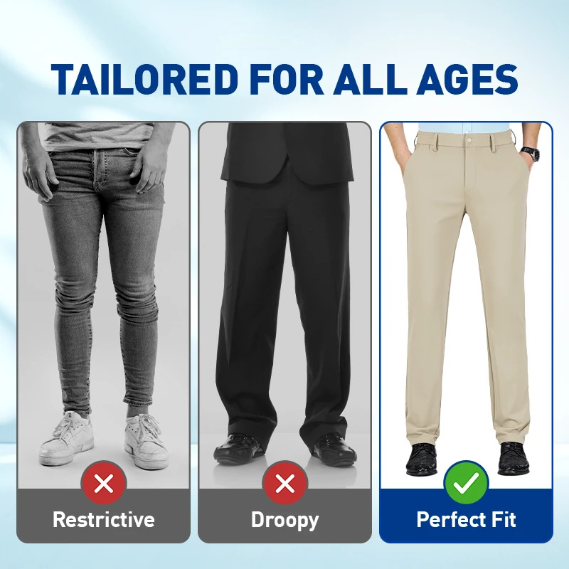 🎉BIG SALE🎉Breathable and comfortable men's stretch casual trousers