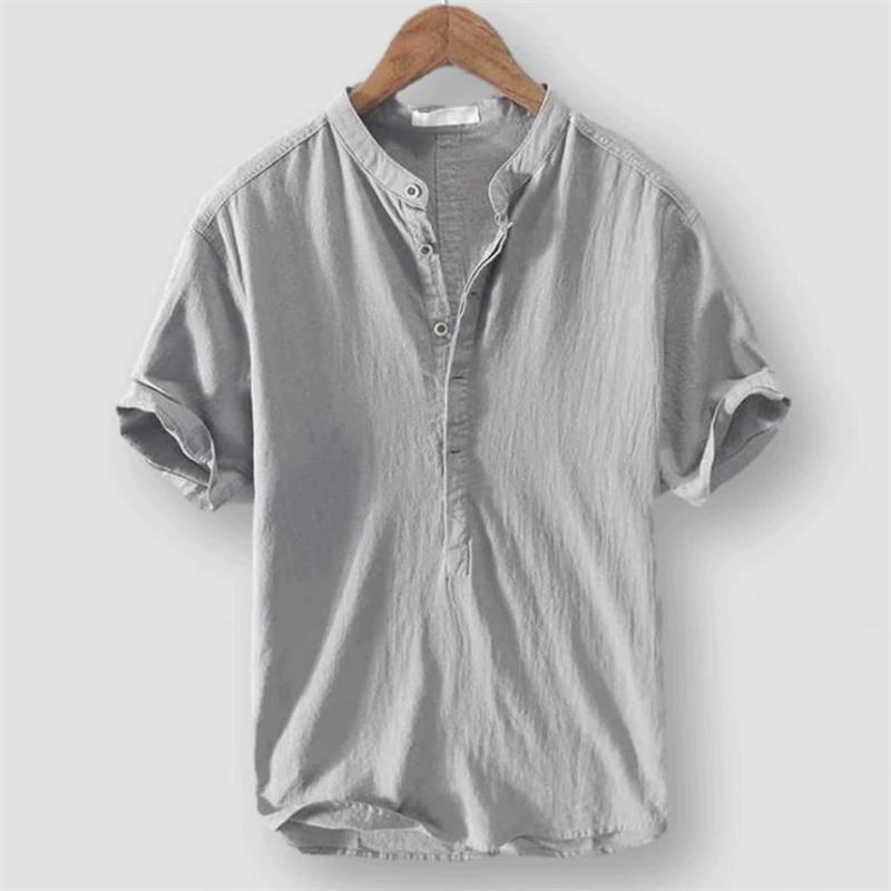 💥Simple&Practical, Cost-effective🔥Men's New Linen Casual Short Sleeve Shirt🔥