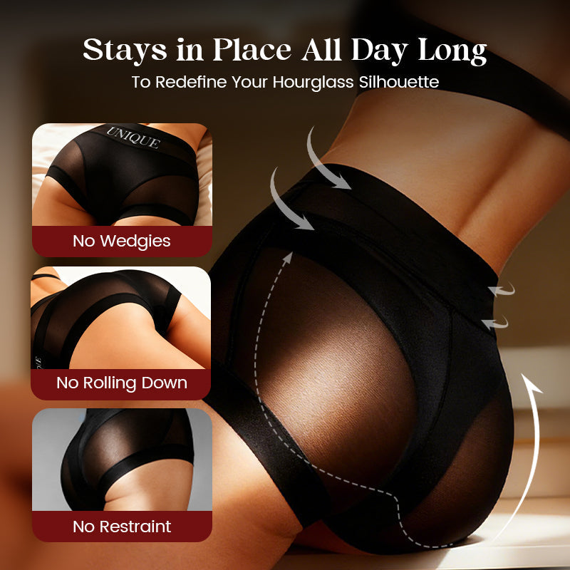 🌸New Year Special: £3.2/psc🌸Sexy Women's Breathable Antibacterial Tummy-Control Panties