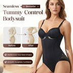 🏆Shapewear Bodysuit with Bra | Ruched Slimming Adjustable Waist✨