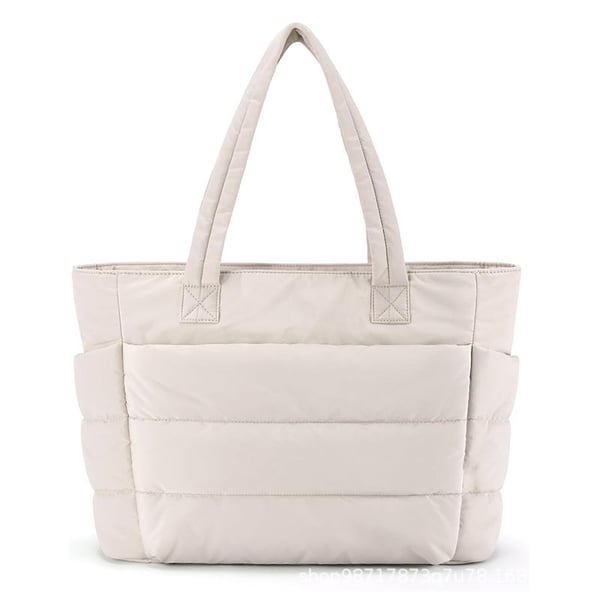 👜Women's Waterproof Quilted Bubble Design Tote Bag