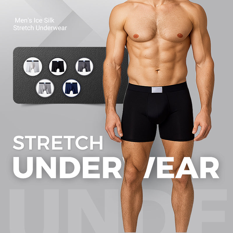 Men's Ice Silk Stretch Underwear