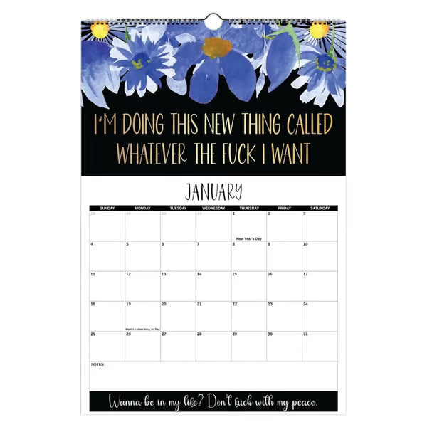 🏆Christmas Pre Sale 49% OFF - Here We F*cking Go Again: 2026 Swear Calendar for Tired-Ass Women