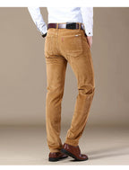 Men's Multicolor Corduroy Commuter Pants