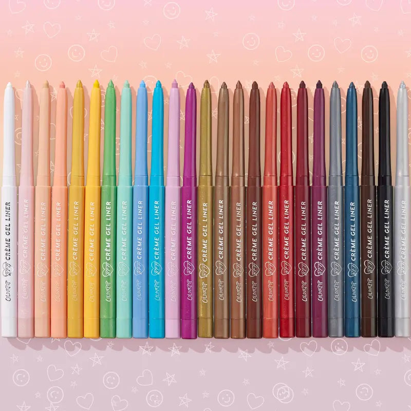 BUY 1 GET 1 FREE💕ColourPop® Creme Gel Liner - Waterproof 18HR Longevity Super Creamy Matte Smooth Gel Eyeliner for Easy Blending & Super Pigmented Shades 0.2g