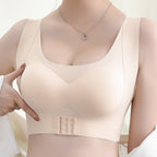 🎉LAST DAY SALE -70% OFF⚡Front Closure Cross-Back Wireless Posture Bra
