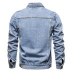 Men's Casual Button Down Denim Jacket