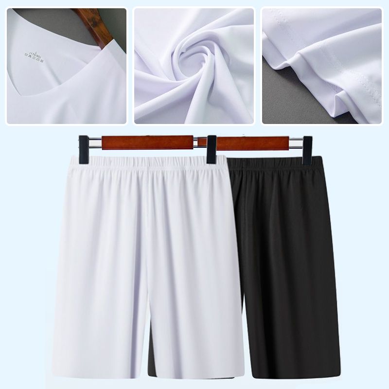 ✨New Arrival⏳✨Men’s V-neck Ice Silk Tank & Shorts 2-piece Set