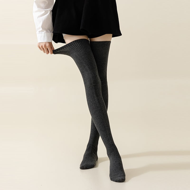 🔥Final Day: 53% OFF🧦Women's 100% Cotton Thermal Knee-High Socks