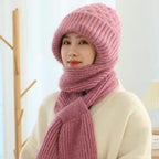 🔥🎅EARLY CHRISTMAS SALE -49% OFF🎄Winter Versatile Knitted Hooded Scarf for Women