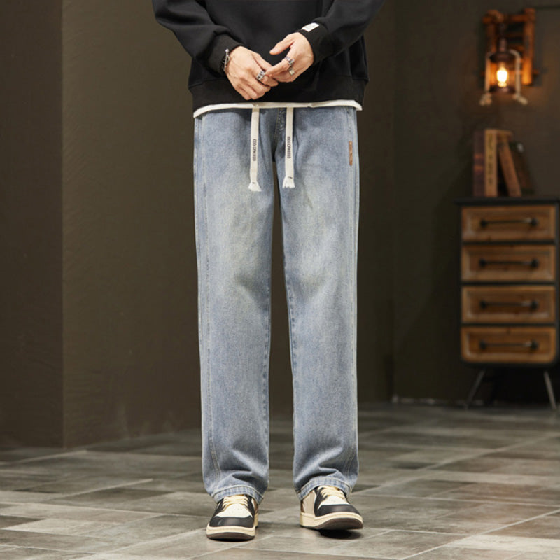 💎 50% OFF! 💎 Men's Loose Straight Jeans – Breathable, Relaxed Fit & Effortless Summer Style 👖