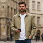 Men's Casual Zip-up Windbreaker