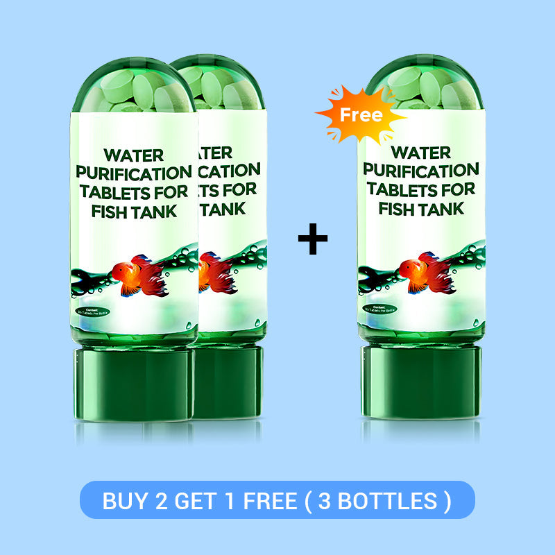 Buy 1 Get 1 Free⚡50K+ SOLD!🐠Powerful Aquarium Water Purification Tablet🌿