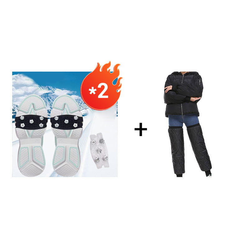 🎁2025 Limited Time Sale 50% Off🔥Universal 5-Tooth Ice Cleats for Shoes & Boots