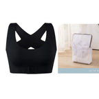 🎉LAST DAY SALE -70% OFF⚡Front Closure Cross-Back Wireless Posture Bra