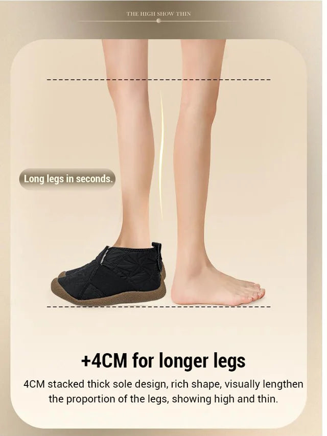 Women's Waterproof&Slip-Resistant Warm Foot Cover Shoes