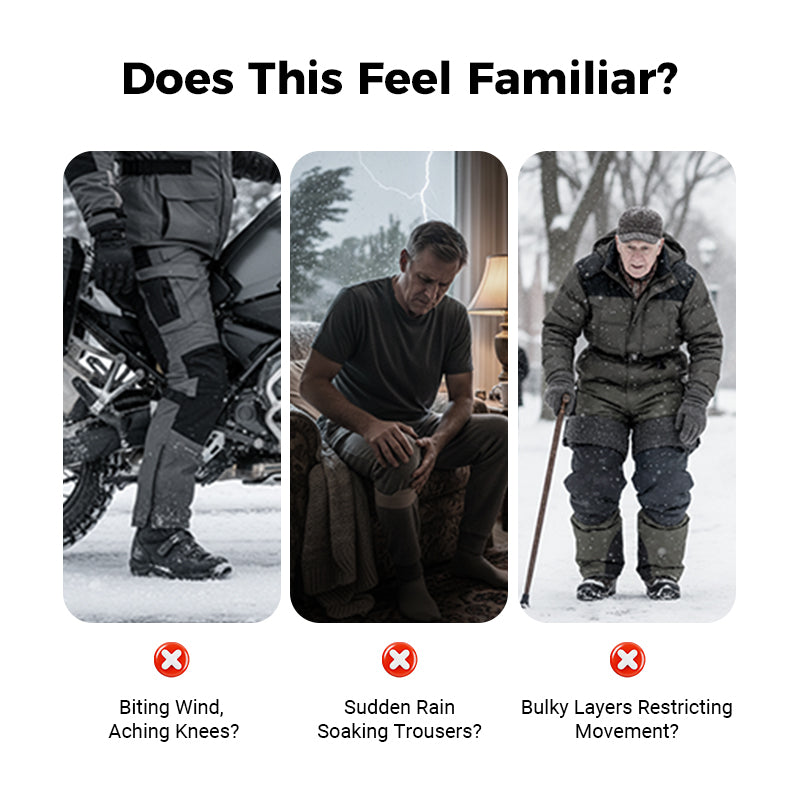 Today's 50% Off Sale🔥Waterproof Zipper Fleece-Lined Leg Warmers