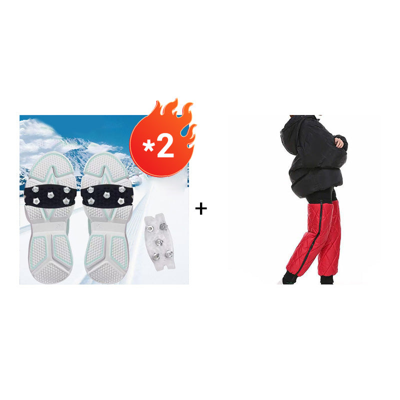 🎁2025 Limited Time Sale 50% Off🔥Universal 5-Tooth Ice Cleats for Shoes & Boots