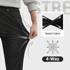 👖Men’s Casual Slim-Fit Solid Color Pants+Belt (✈️Free Shipping)