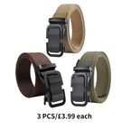 🎉Today only:Up to 77% OFF🎁Men's Heavy-Duty Tactical Nylon Belt