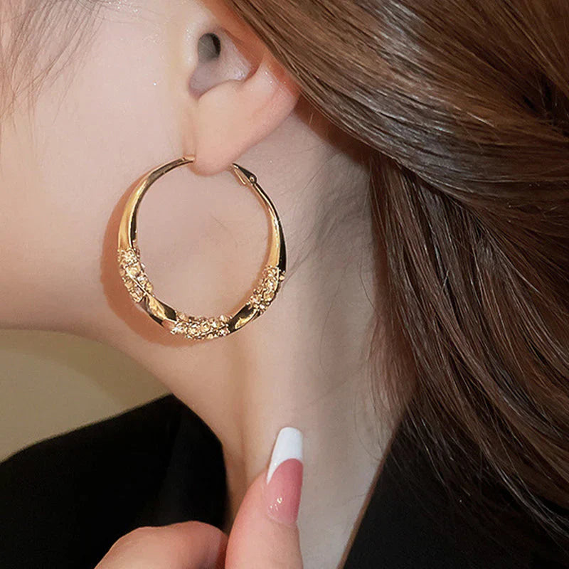 💖LAST DAY SALE 49% OFF💖Circle Earrings with Zirconia