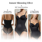 🏆Shapewear Bodysuit with Bra | Ruched Slimming Adjustable Waist✨