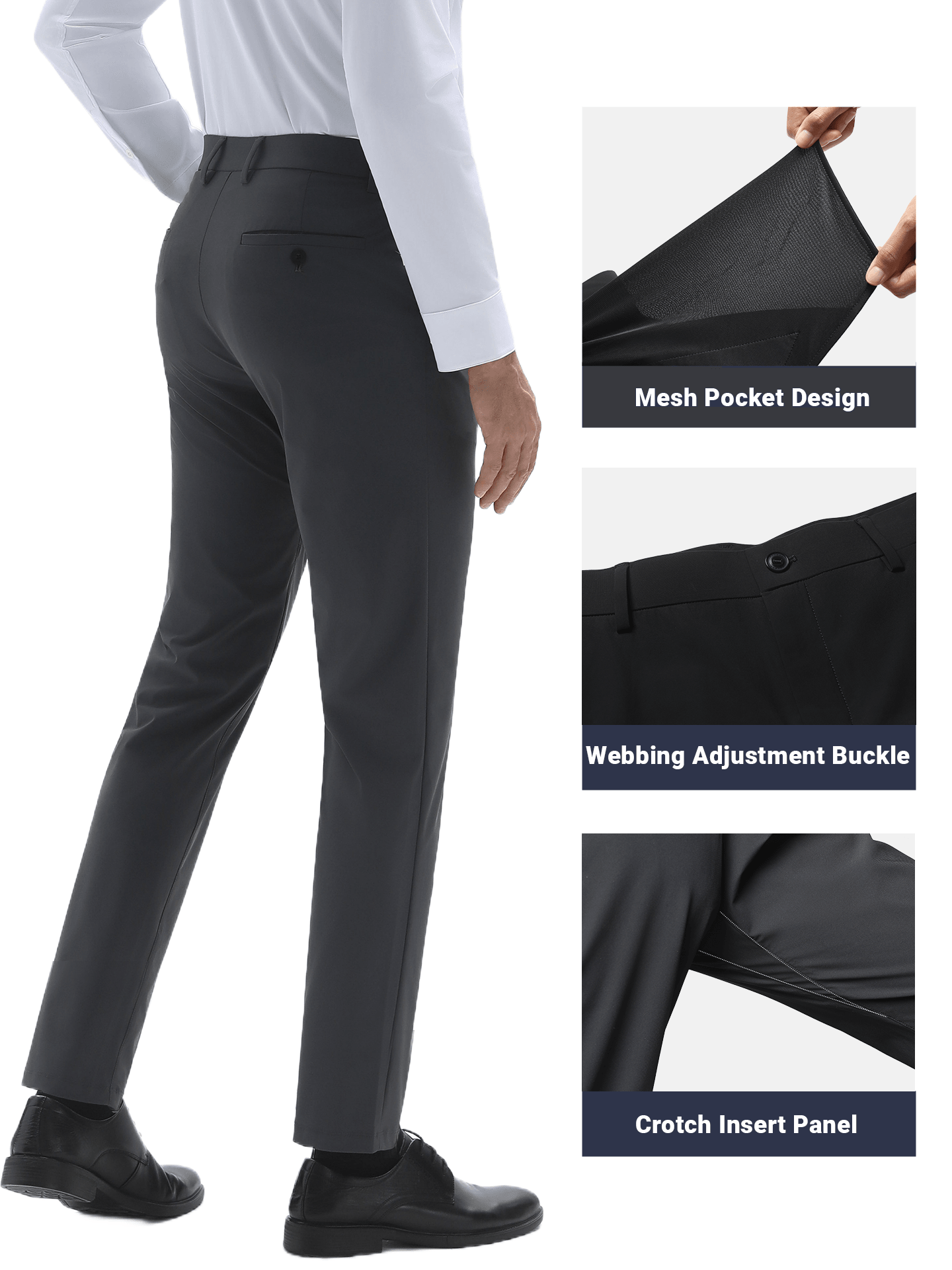 💥CLEARANCE👑Fliwos Men's Summer Stretch Casual Dress Pants
