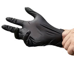 🔥Christmas Sale 53% OFF🎅100/50PCS Black Nitrile Disposable Glove