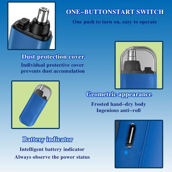 🎁Christmas Mega Sale💕Rechargeable Portable Nose Hair Trimmer