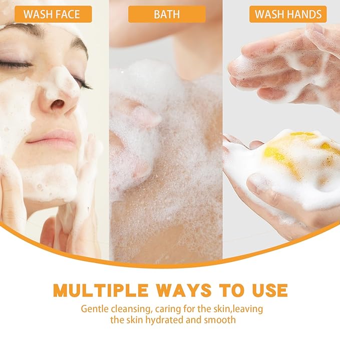 💖 Brightening Lemon, Turmeric & Kojic Acid Skin Soap