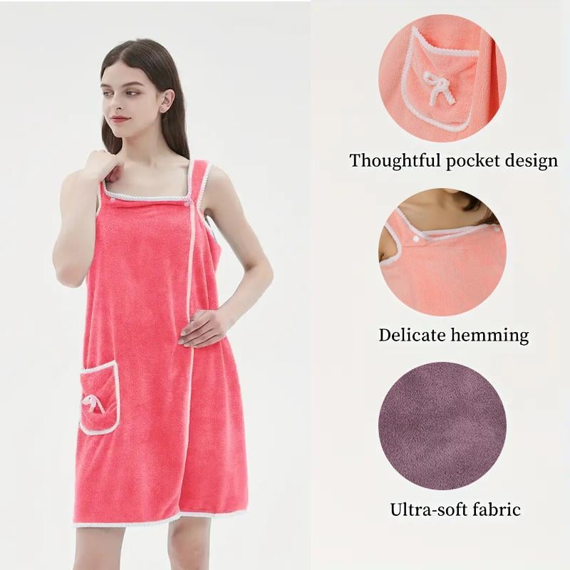 💥Christmas Sale 50% Off🔥🏆 50K+ SOLD! ✨ Anti-Exposure Women's Wearable Shower Skirt