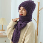 🔥🎅EARLY CHRISTMAS SALE -49% OFF🎄Winter Versatile Knitted Hooded Scarf for Women