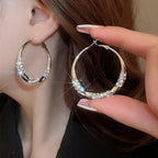 💖LAST DAY SALE 49% OFF💖Circle Earrings with Zirconia