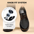 💥Free Shipping ✈️Knob Design Breathable Mesh Leather Shoes