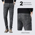 🔥50% OFF👖Men’s Slim Fit 6-Pocket Jeans