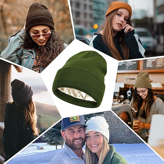 🔥New Anti-Frizz, Anti-Tangle Warm Cotton Beanie